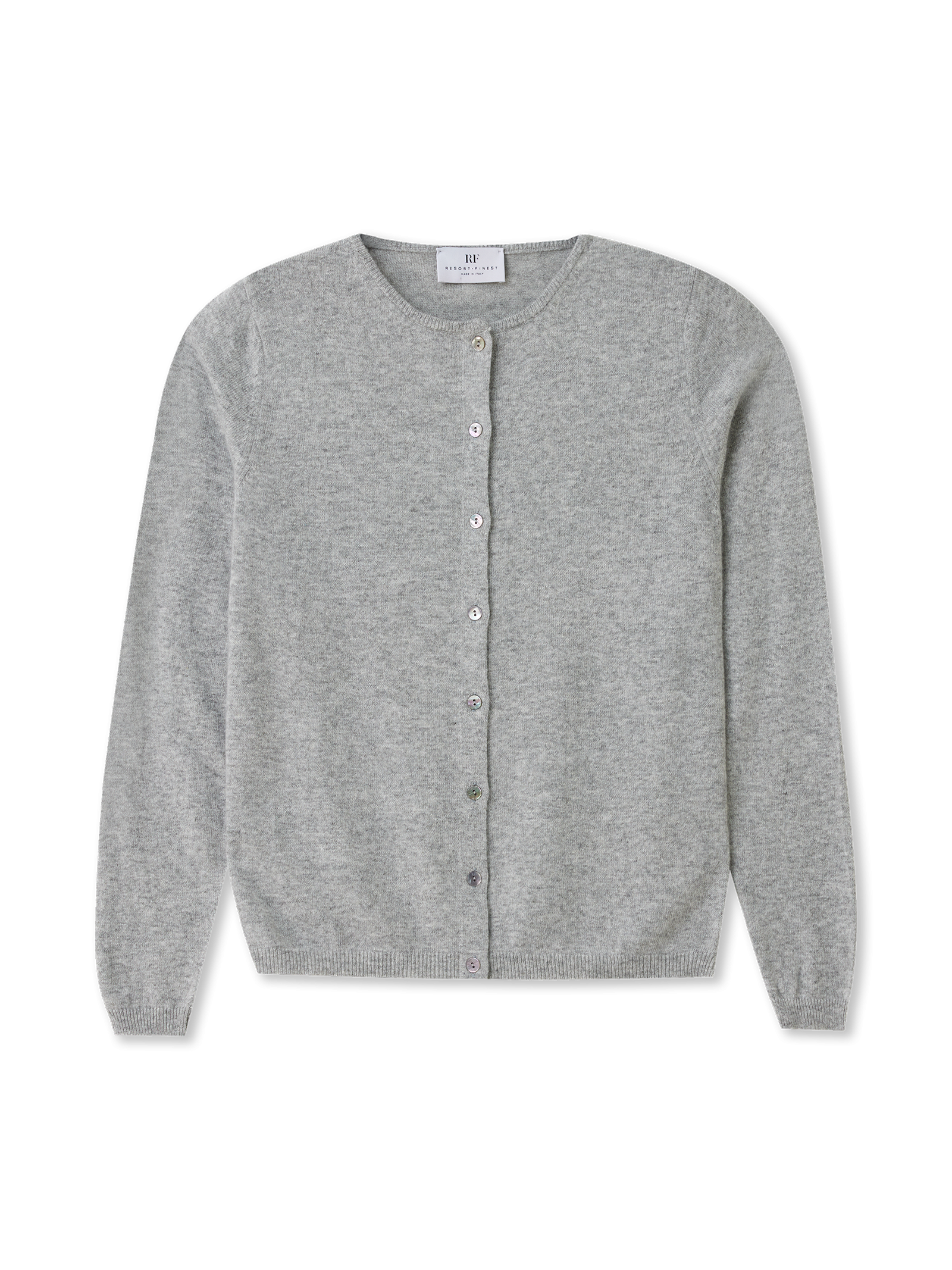 Grey cardigan hotsell white shirt