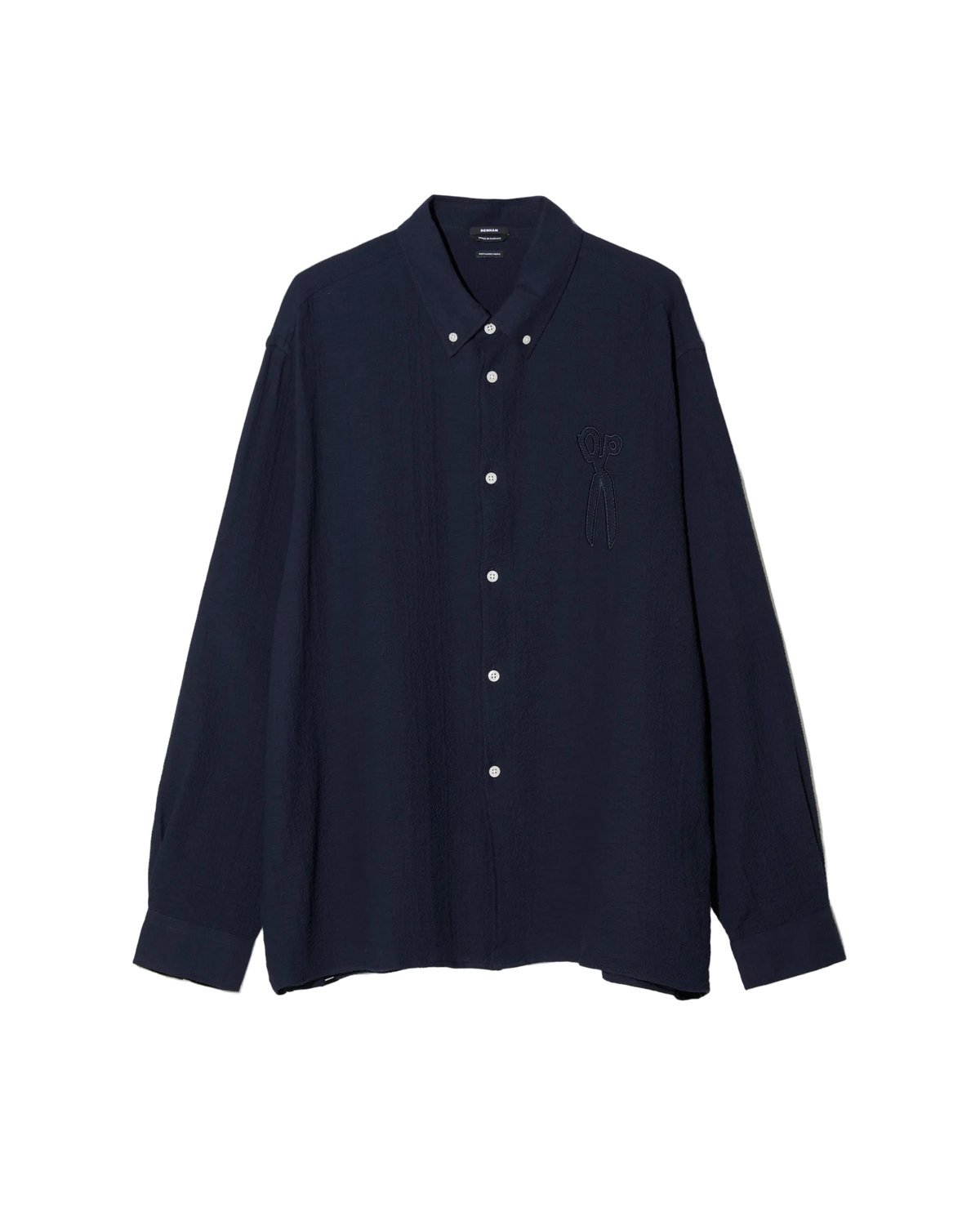 SCISSOR PATCH SHIRT SSP | NAVY BLAZER