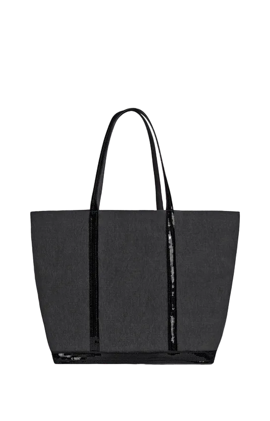CABAS L ZIPPE | NOIR