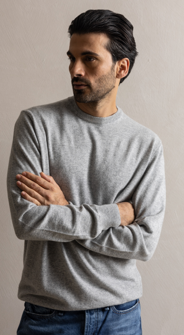 Roundneck pullover | grey