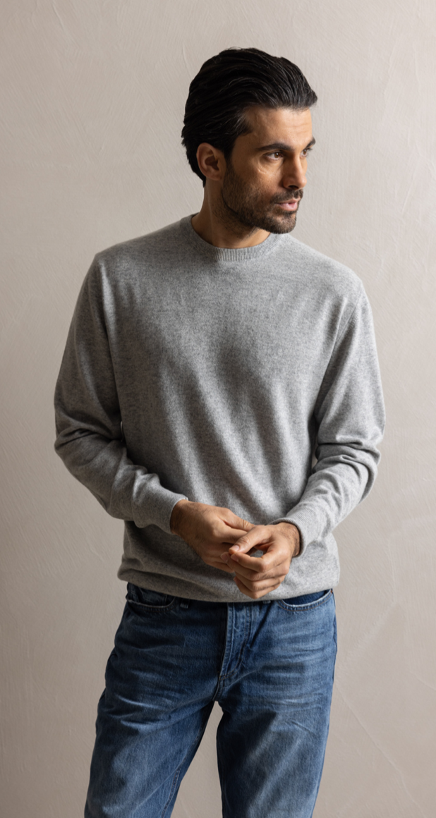 Roundneck pullover | grey