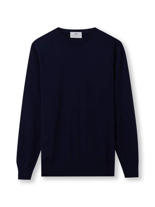 Roundneck pullover | black