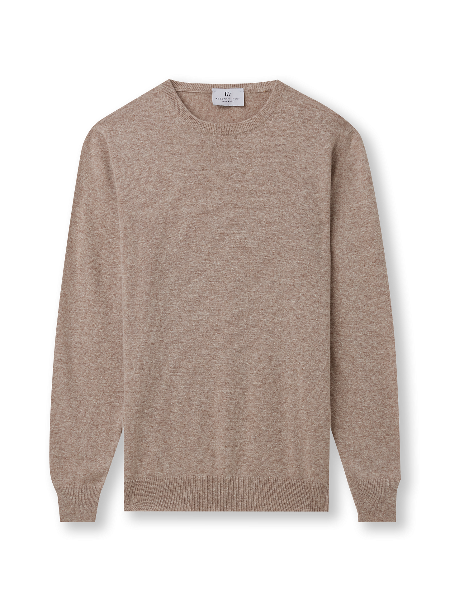 Roundneck pullover | taupe