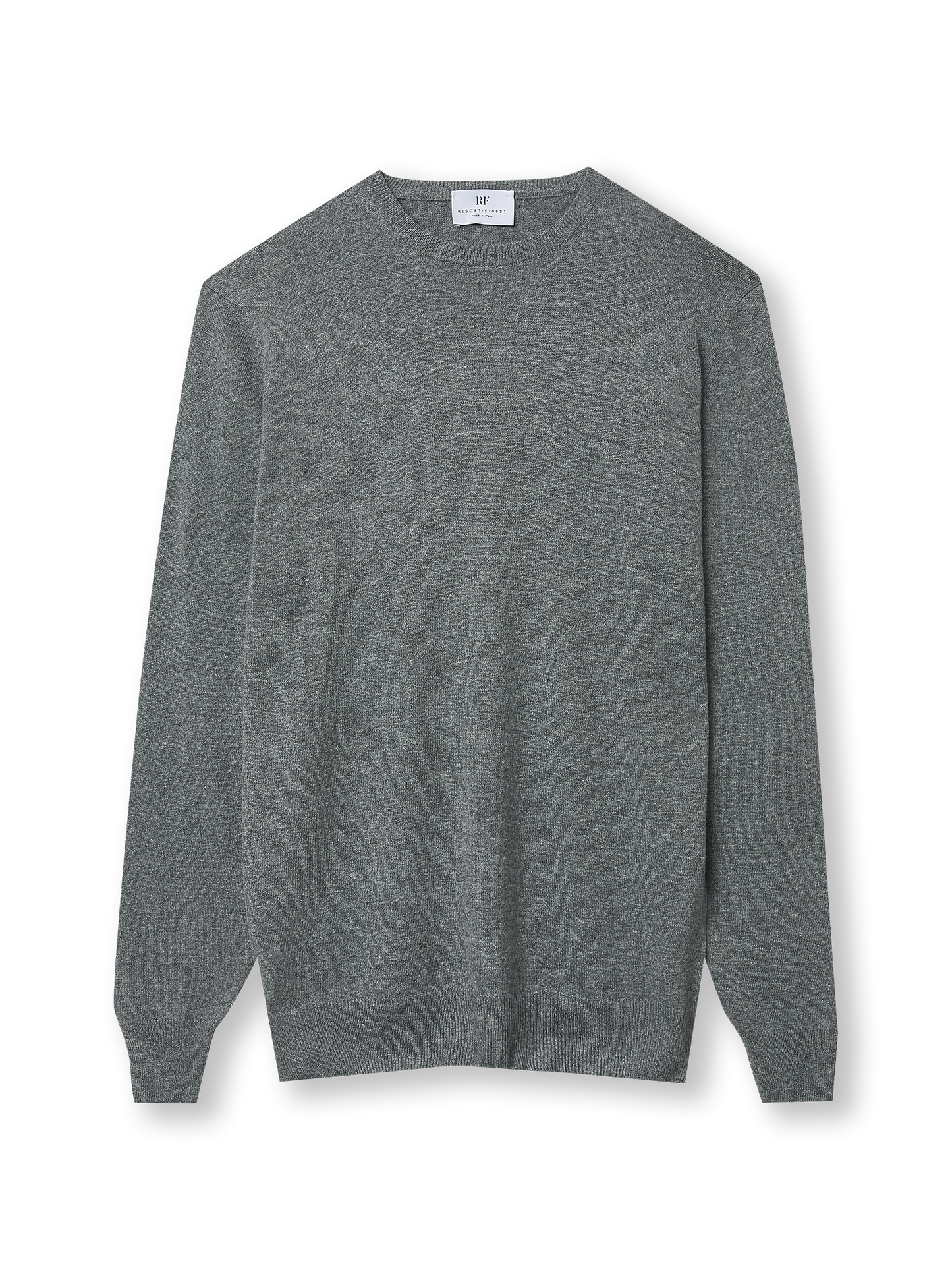 Roundneck pullover | dark grey