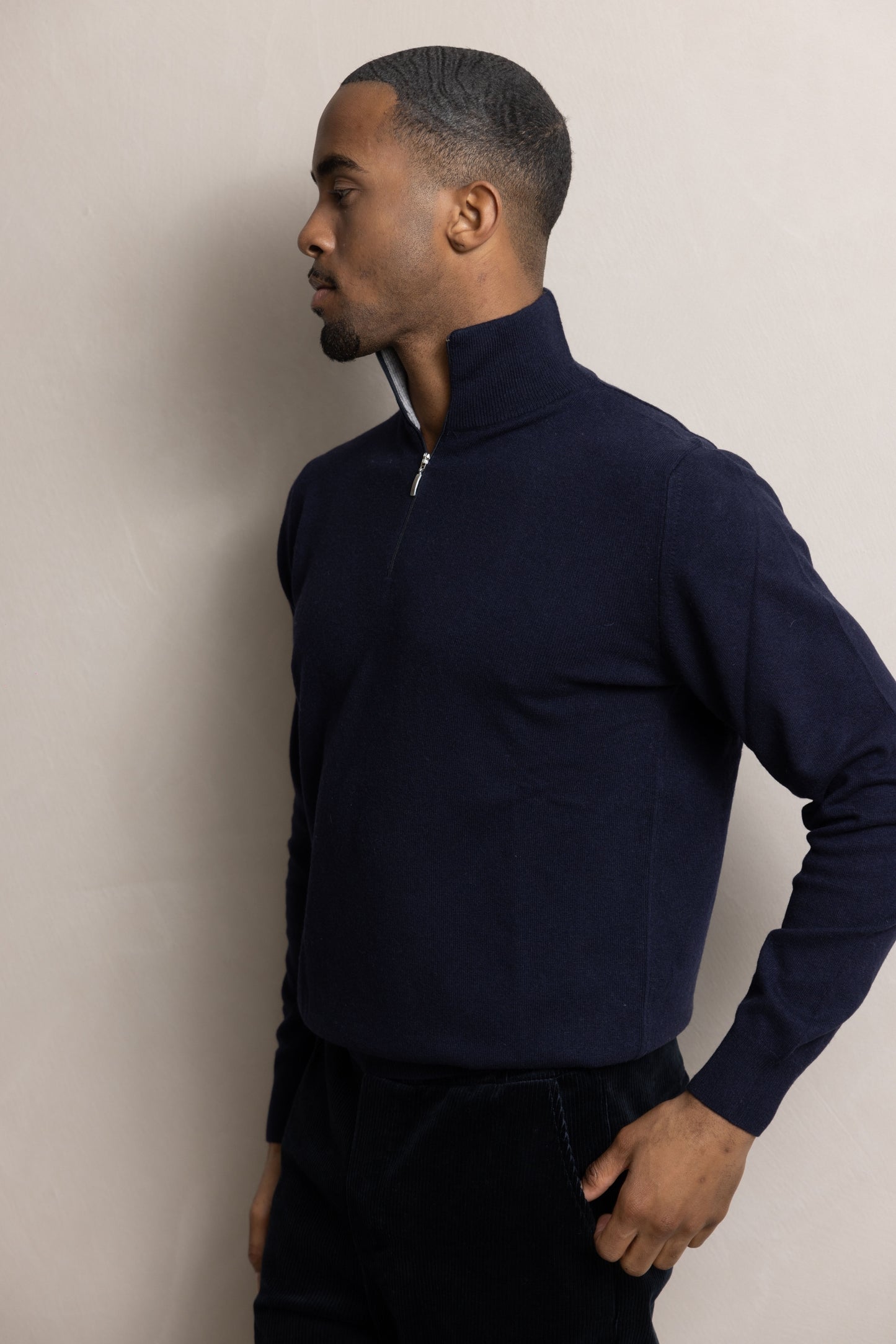 Half Zip Pullover | navy