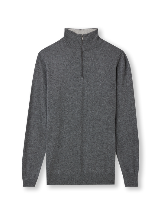 Half Zip Pullover | grey