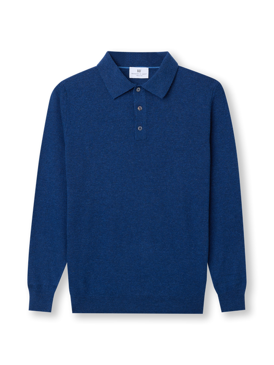 Polo longsleeve | midnight