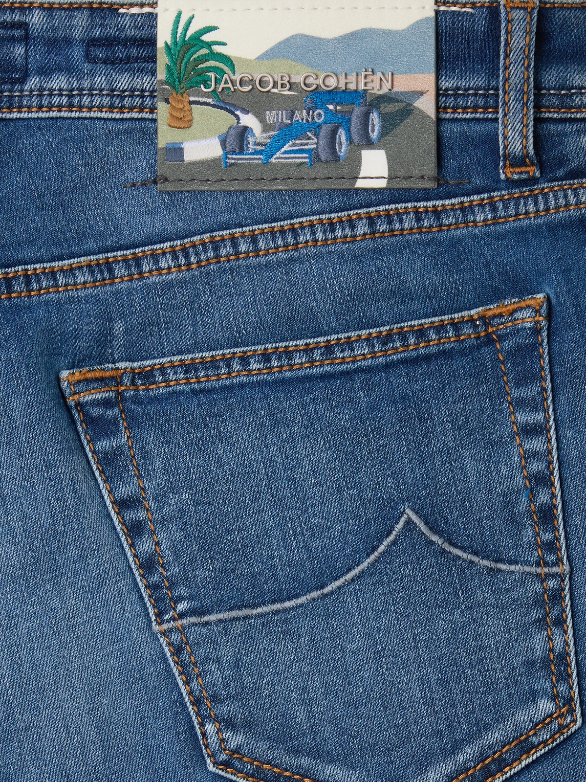 PANT 5 PKT SLIM FIT BARD | LIGHT BLUE