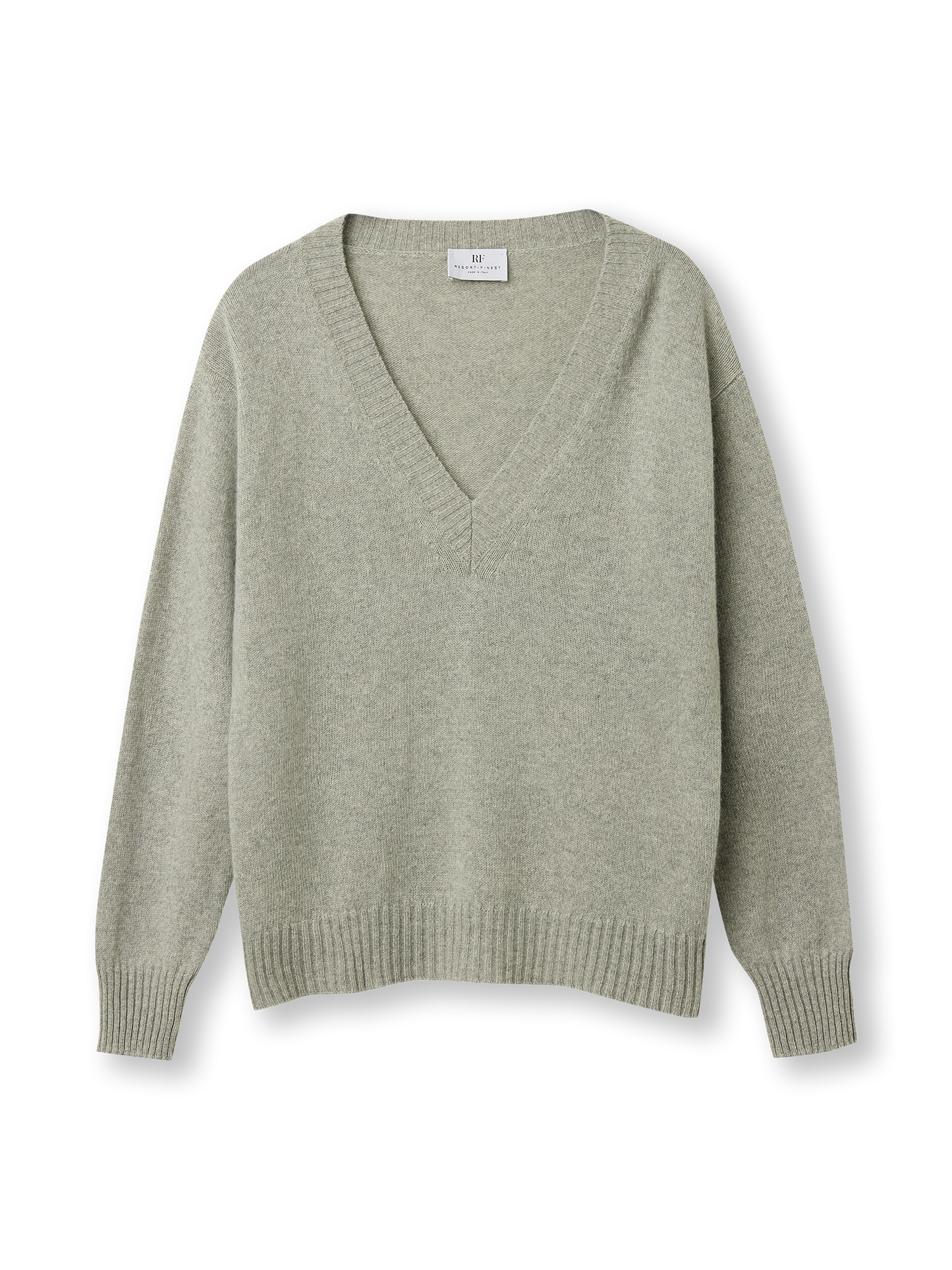 V-hals Trui | grey