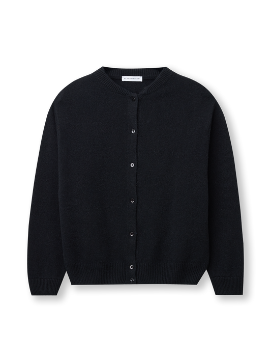 Bomber Cardigan | black