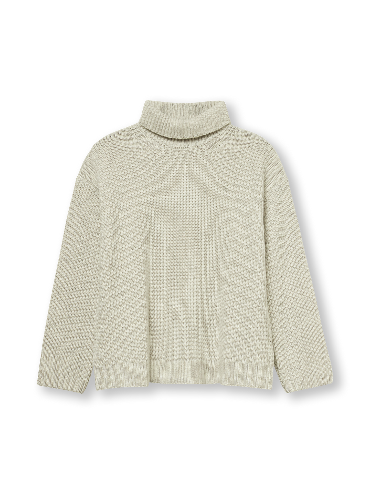 Turtleneck mulinee | grey melange
