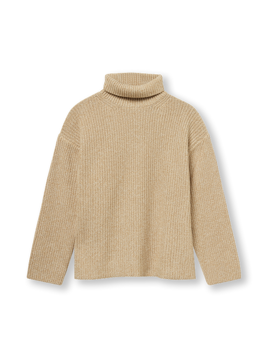 Turtleneck mulinee | beige