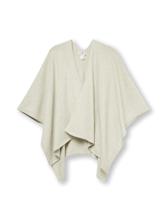 Poncho | grey melange