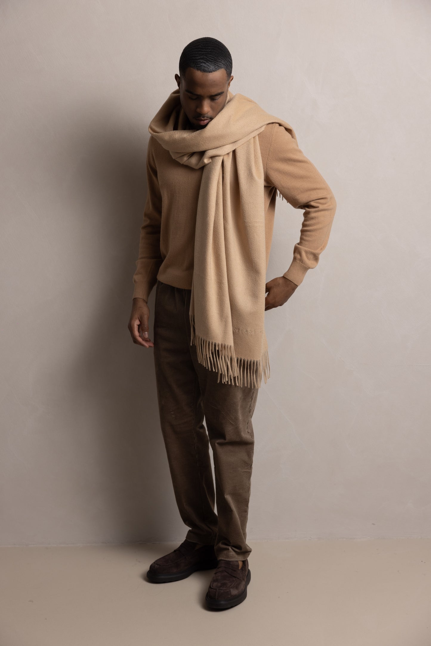 Nino Scarf | Cashmere | taupe