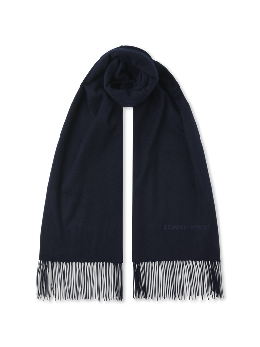 Nino Shawl | Cashmere | navy