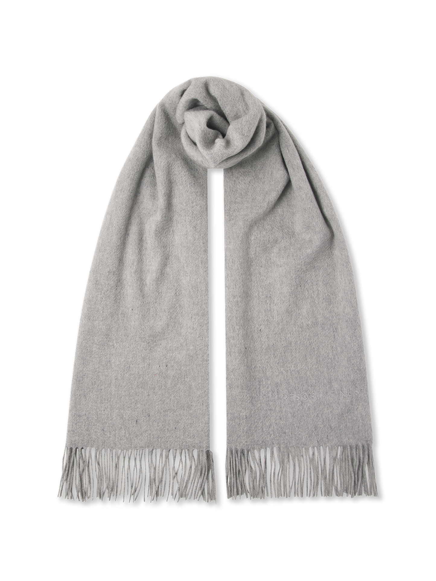 Nino Shawl | Cashmere | grey melange