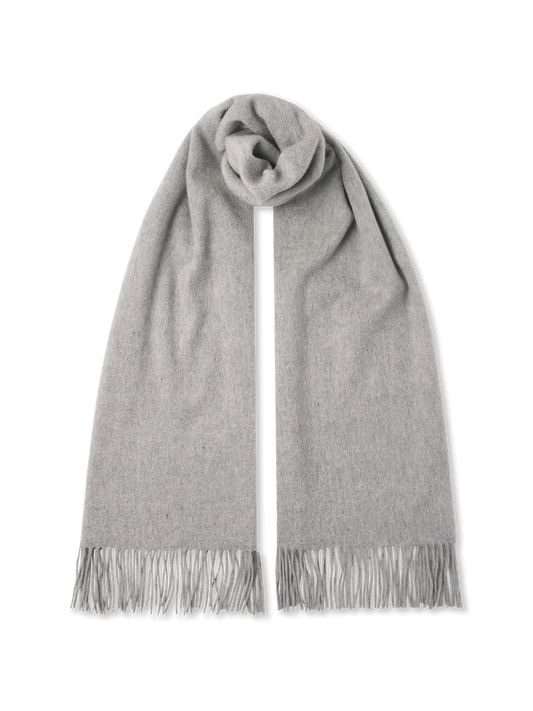 Nino Shawl | Cashmere | grey melange