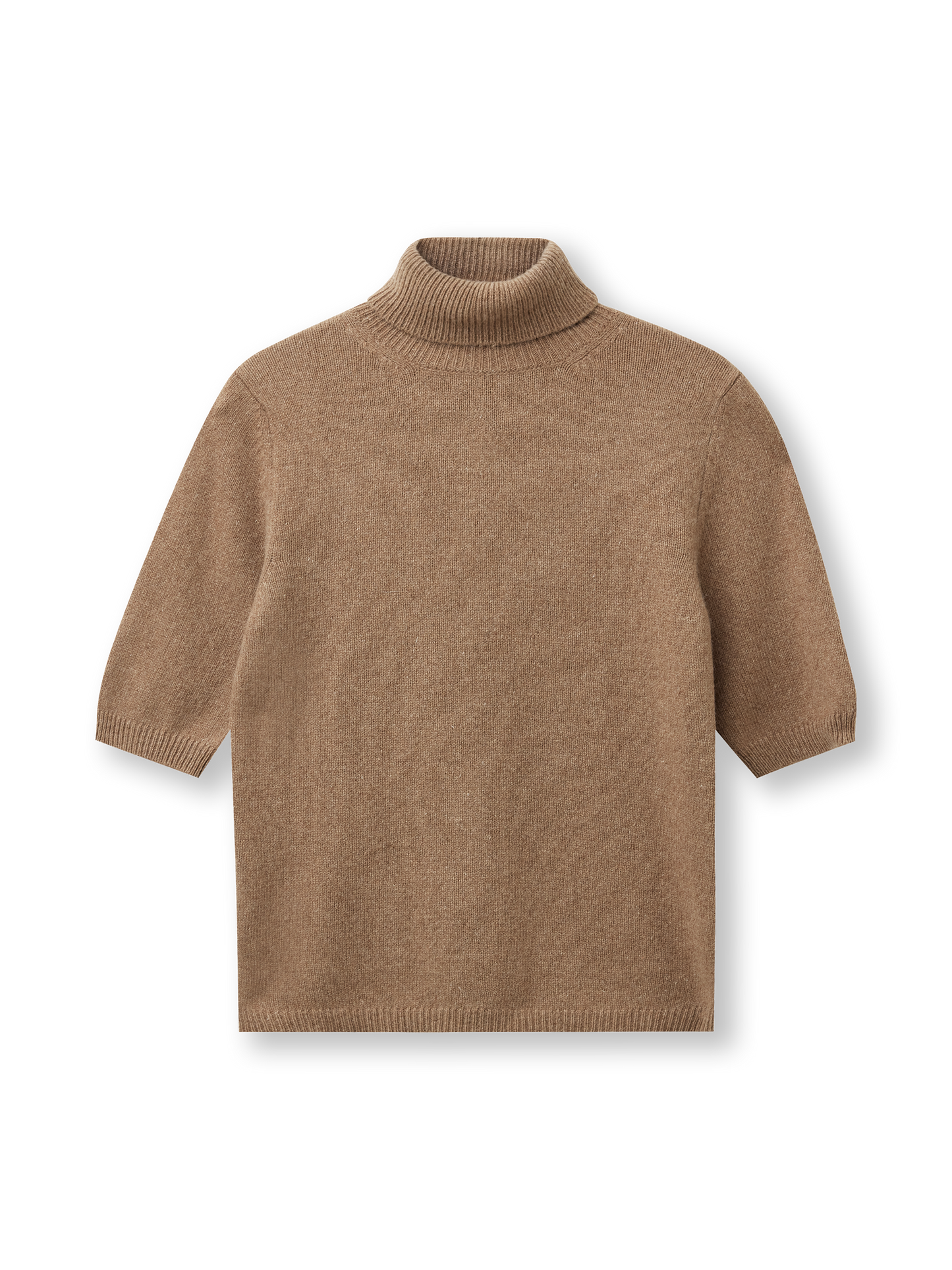 Turtleneck tee | Mocha
