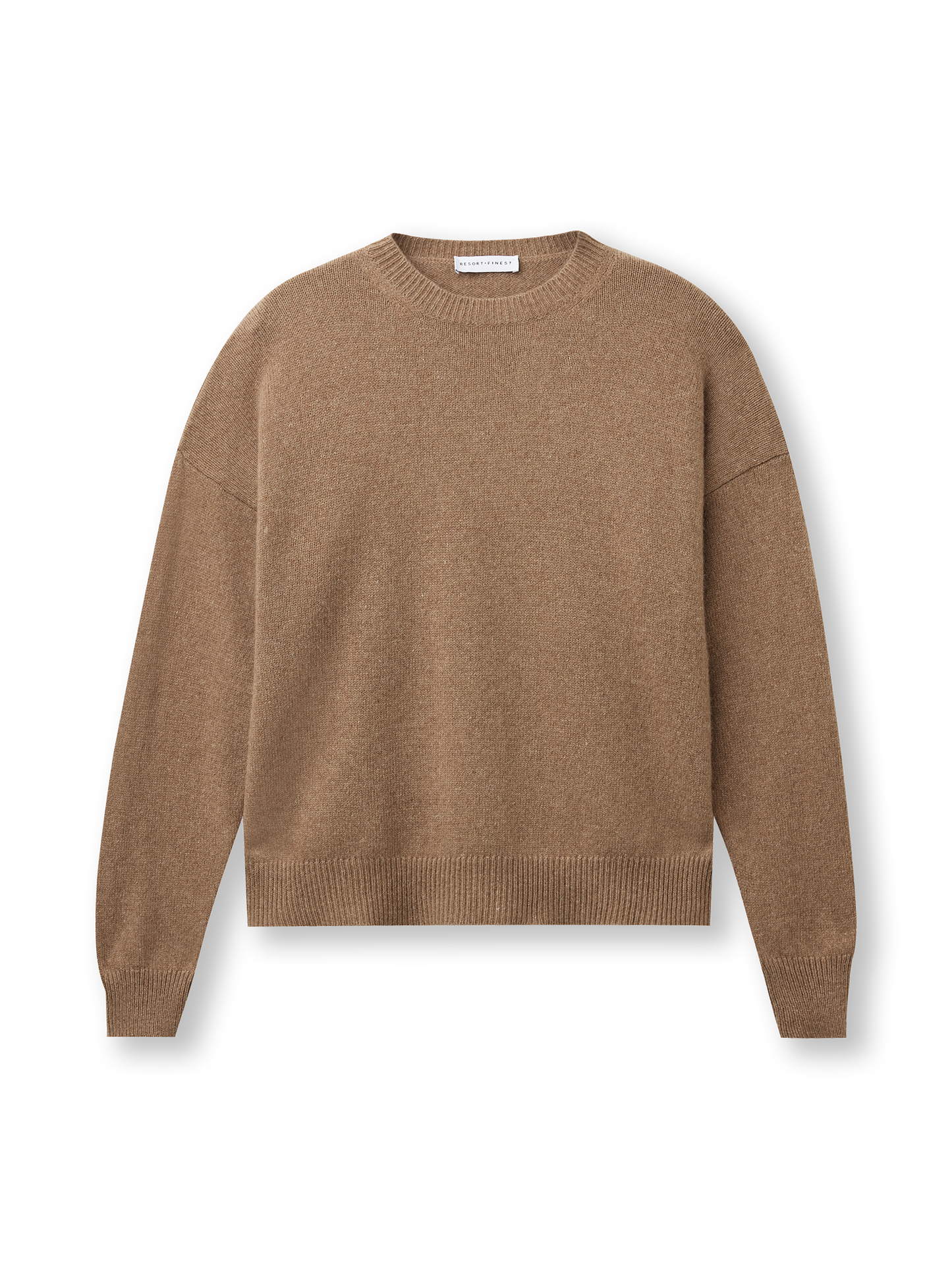 Roundneck pullover | Mocha