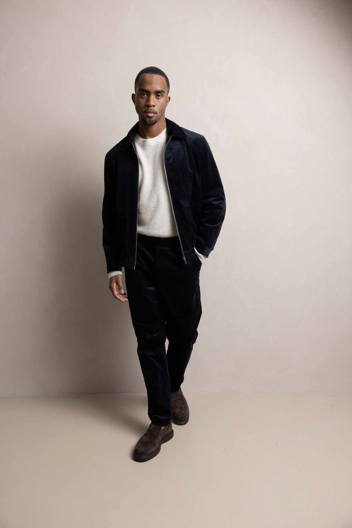 Corduroy jack | navy