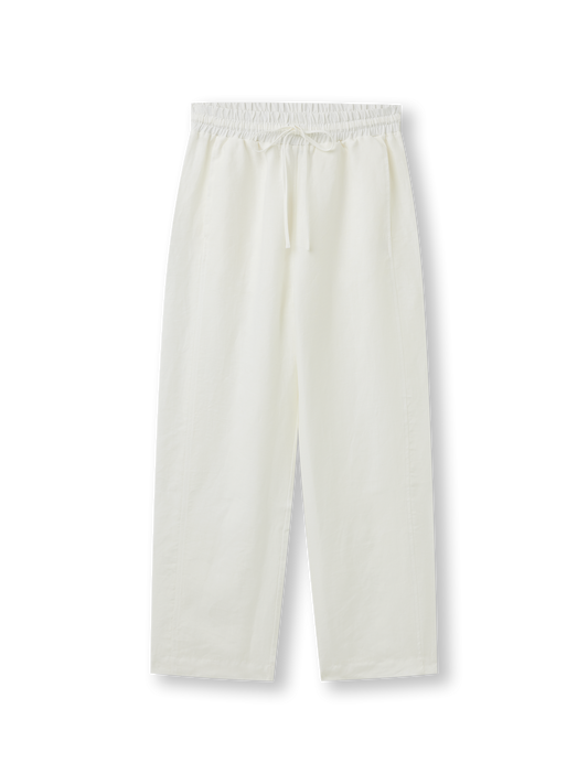 Barrel pants Enza | ecru
