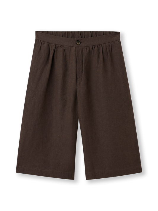 Shorts Long Alba | brown