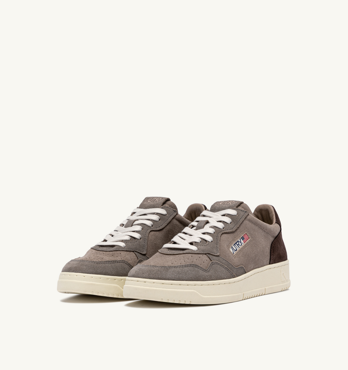 MEDALIST LOW MAN  TRIC/SUEDE TAUPE/COTTO | TRIC/SUEDE TAUPE/COT