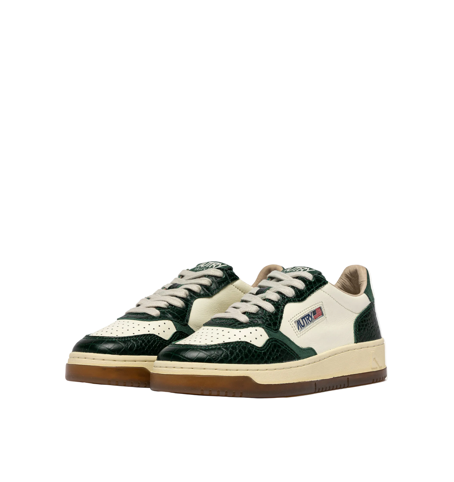 MEDALIST LOW WOM  LEAT/COPRINT MRSH/GREEN | LEAT/COPRINT MRSH/GR