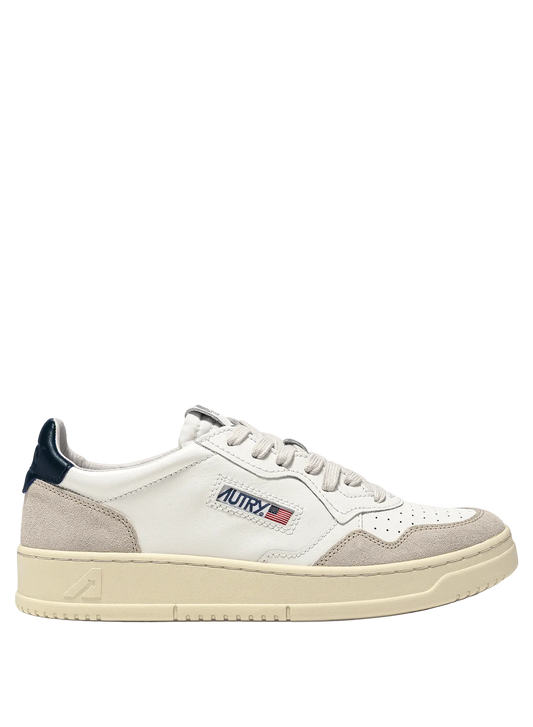 MEDALIST LOW MAN  LEAT/SUEDE WHT/BLUE | LEAT/SUEDE WHT/BLUE