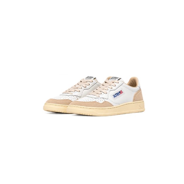 AUTRY ADULT SHOES | LEAT/SUEDE WHITE