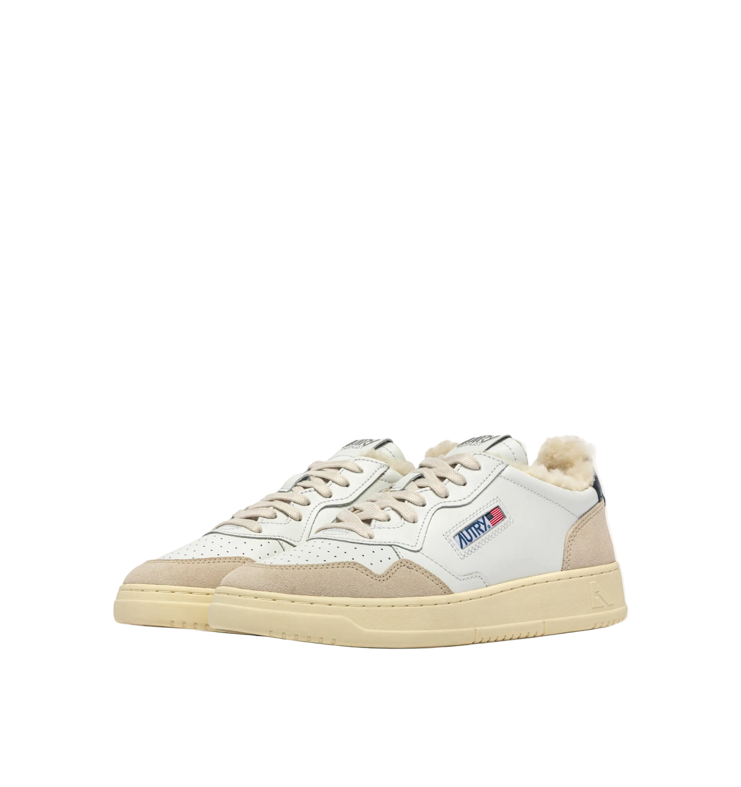 MEDALIST LOW MAN  LEAT/SUEDE WHT/BLUE | LEAT/SUEDE WHT/BLUE