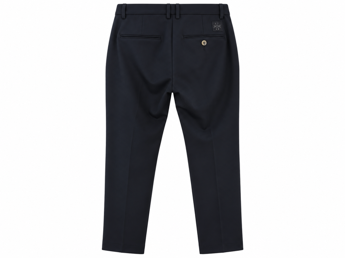 PANTALONE REGULAR FIT GRAY | NAVY BLUE