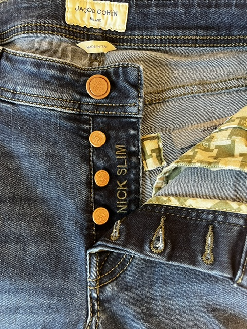 PANT 5 PKT SUPER SLIM FIT NICK SLIM | MEDIUM BLUE