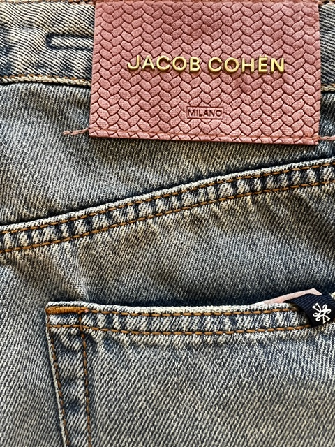 JACOB COHEN | PANT 5 PKT REGULAR STRAIGHT FIT EDO | MEDIUM BLUE