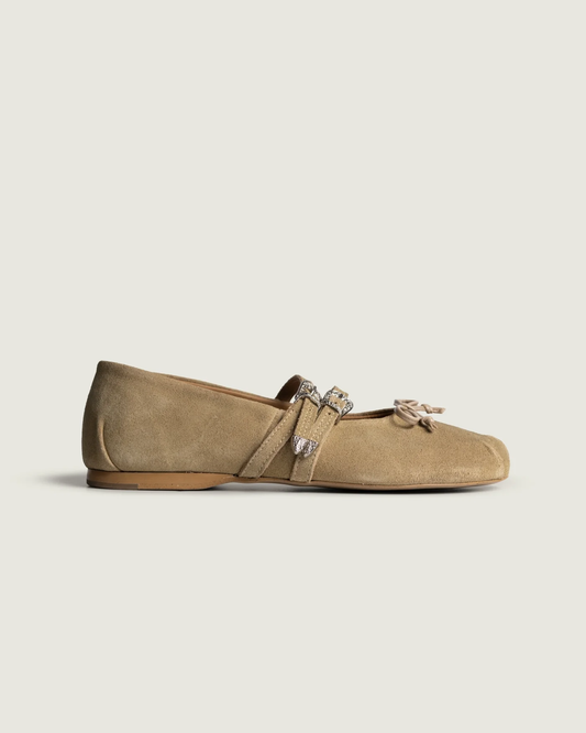 Vita Ballerina - Double strap | Camel