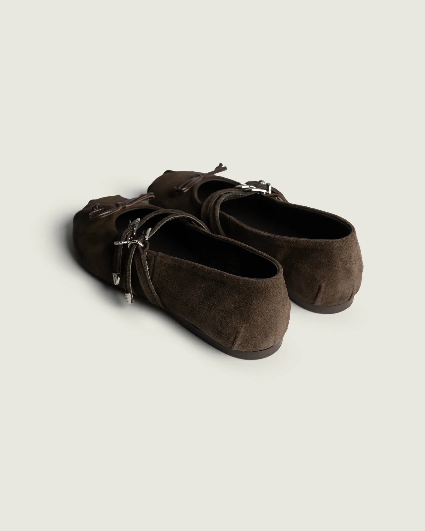 Vita Ballerina - Double strap | Dark brown