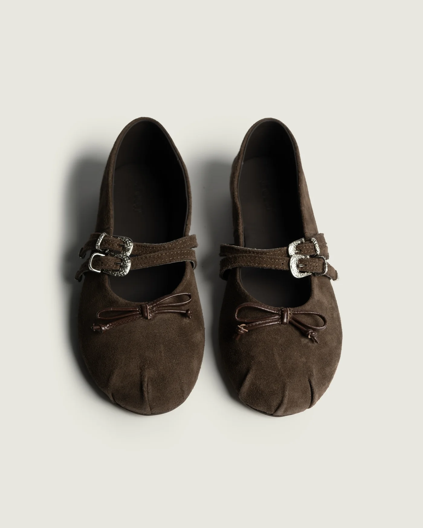 Vita Ballerina - Double strap | Dark brown