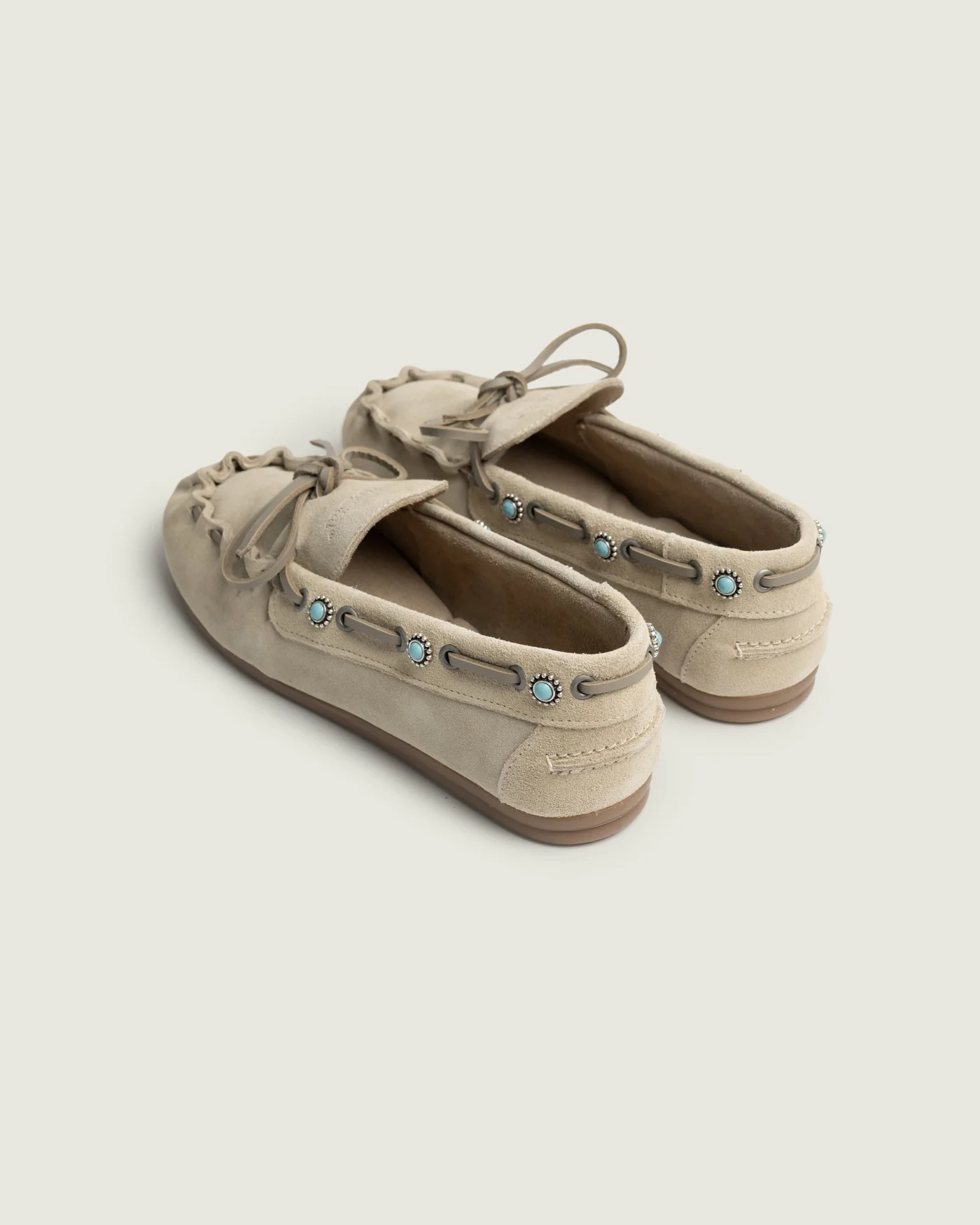 Boat Loafer Western | Light taupe