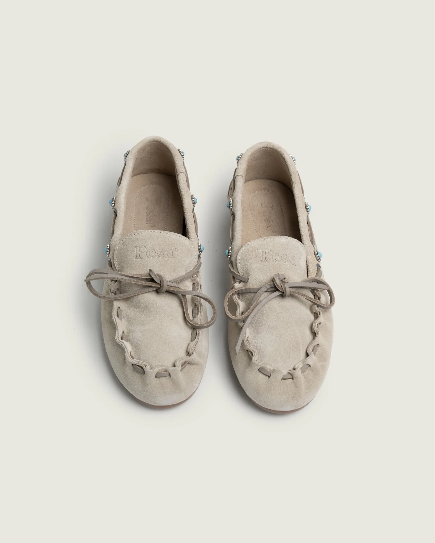 Boat Loafer Western | Light taupe