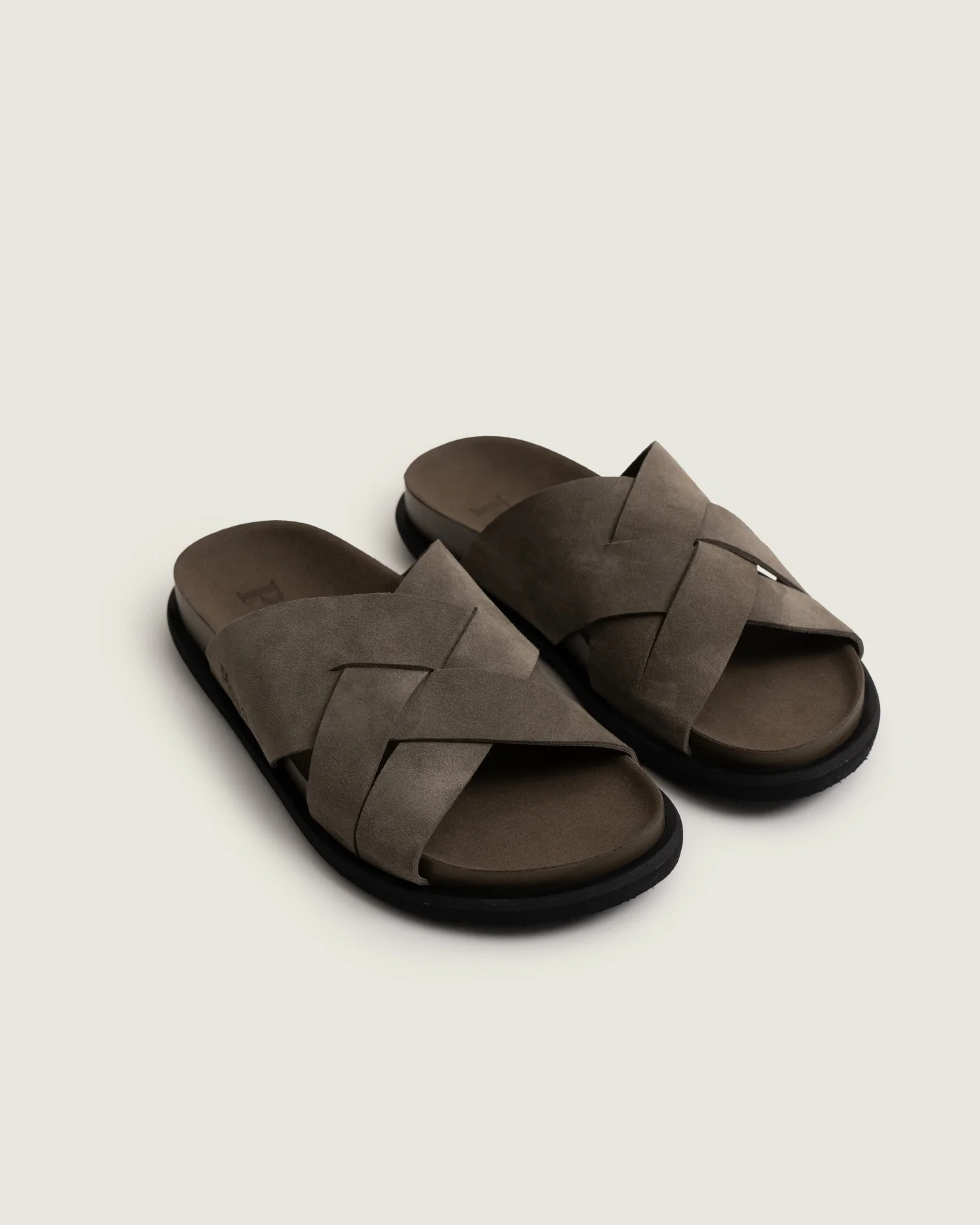 Sea-Slide Misto - Suede | Dark brown