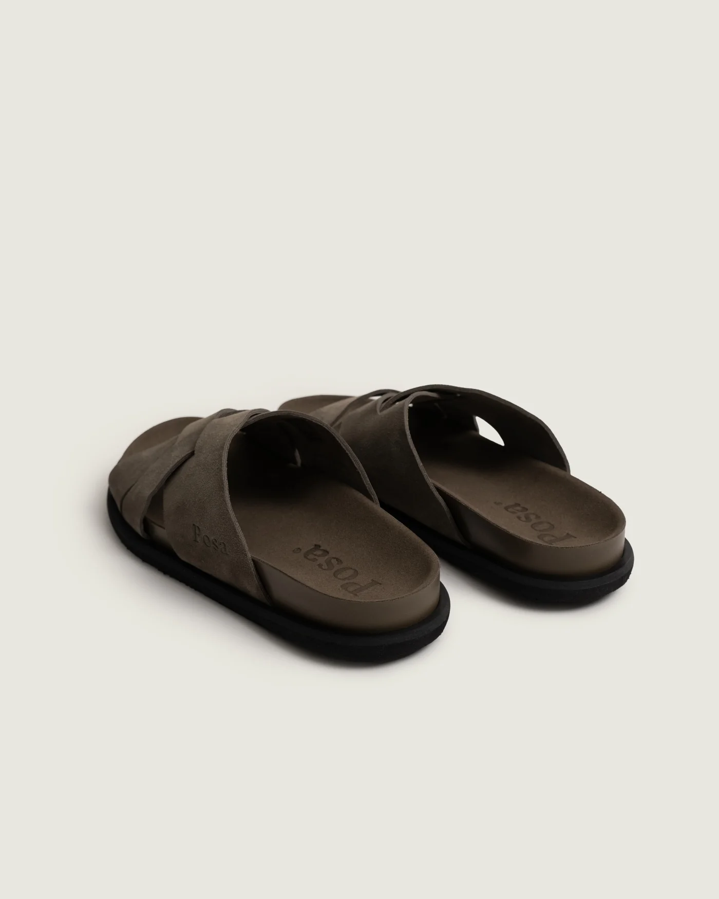 Sea-Slide Misto - Suede | Dark brown