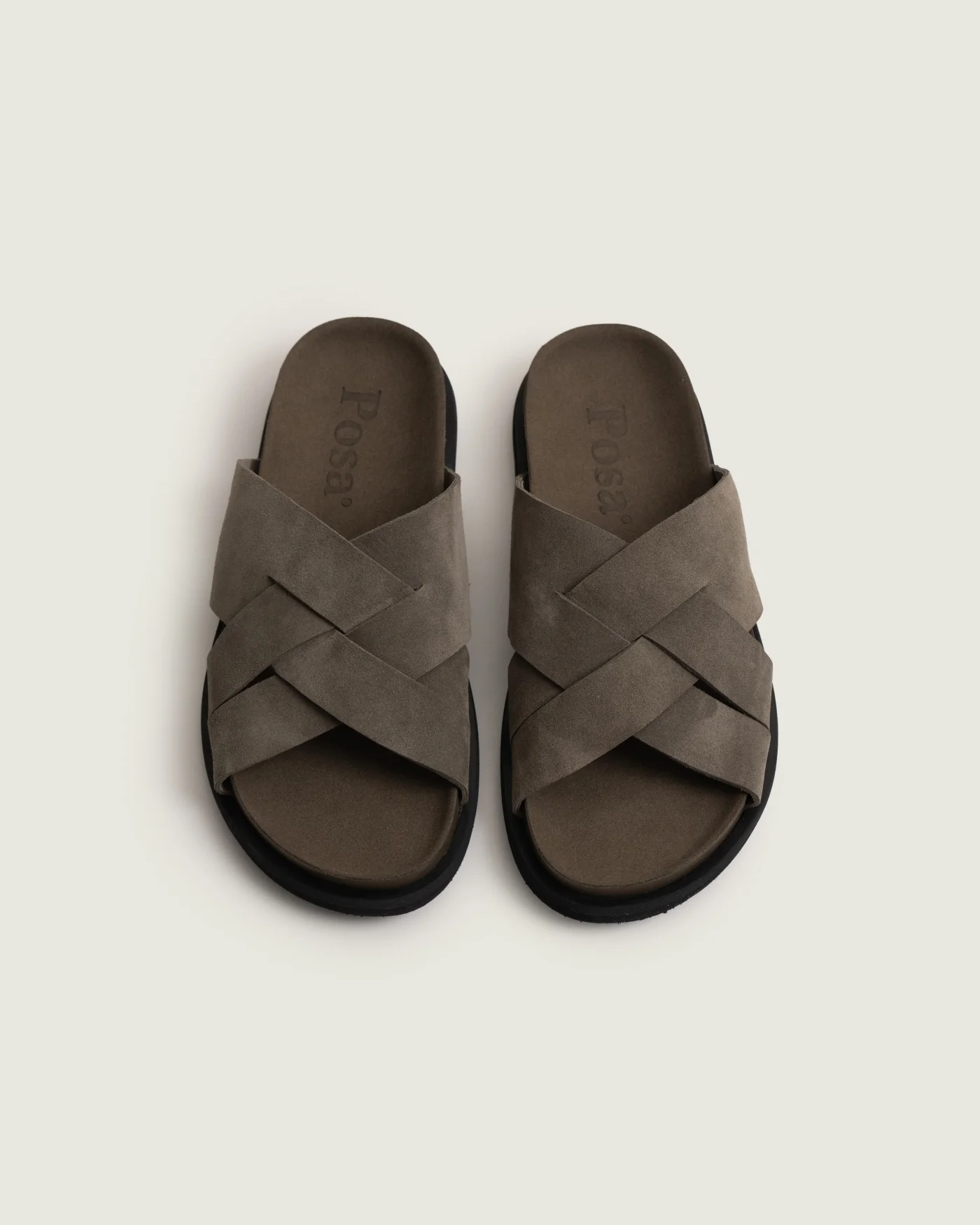 Sea-Slide Misto - Suede | Dark brown