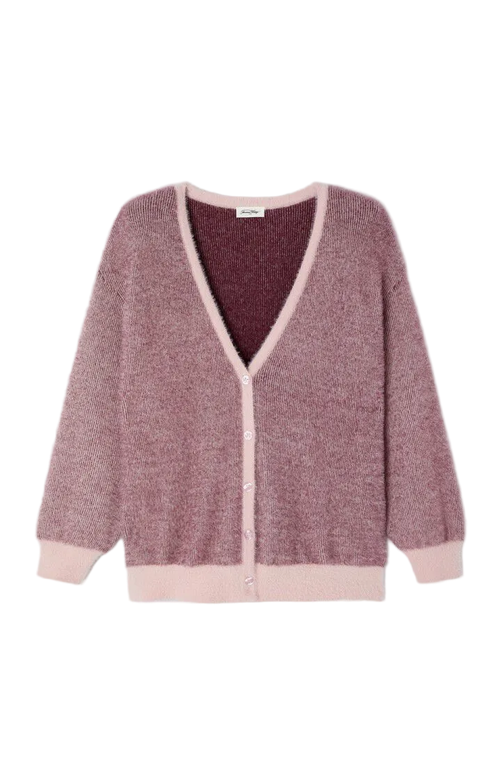 GILETS | BORDEAUX ET ROSE