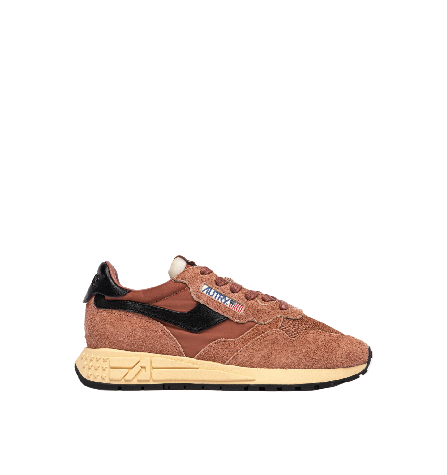 REELWIND LOW WOM  SUEDE/NET MOCHA/BLK | SUEDE/NET MOCHA/BLK