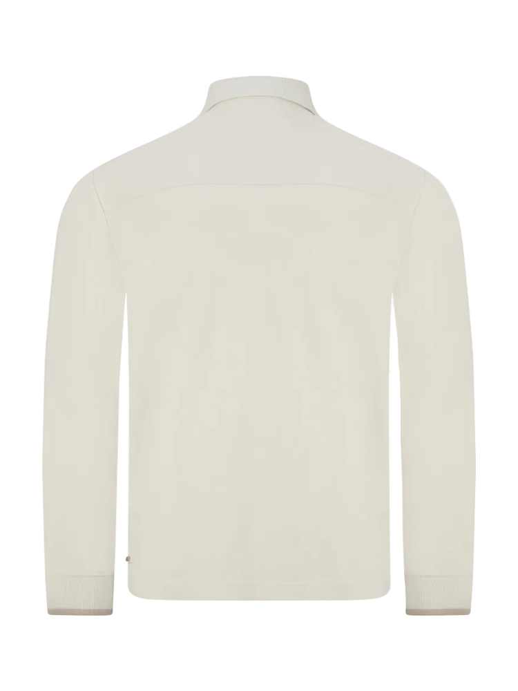 JACOB COHEN | POLO MANICA LUNGA | OFF WHITE