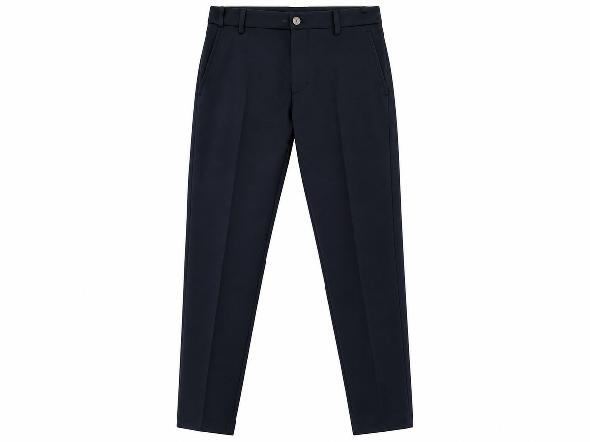 PANTALONE REGULAR FIT GRAY | NAVY BLUE
