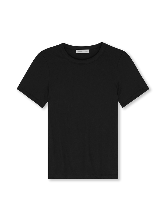 Crewneck T-shirt | black