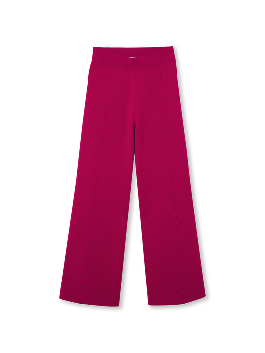 Knitted Pants | fuxia