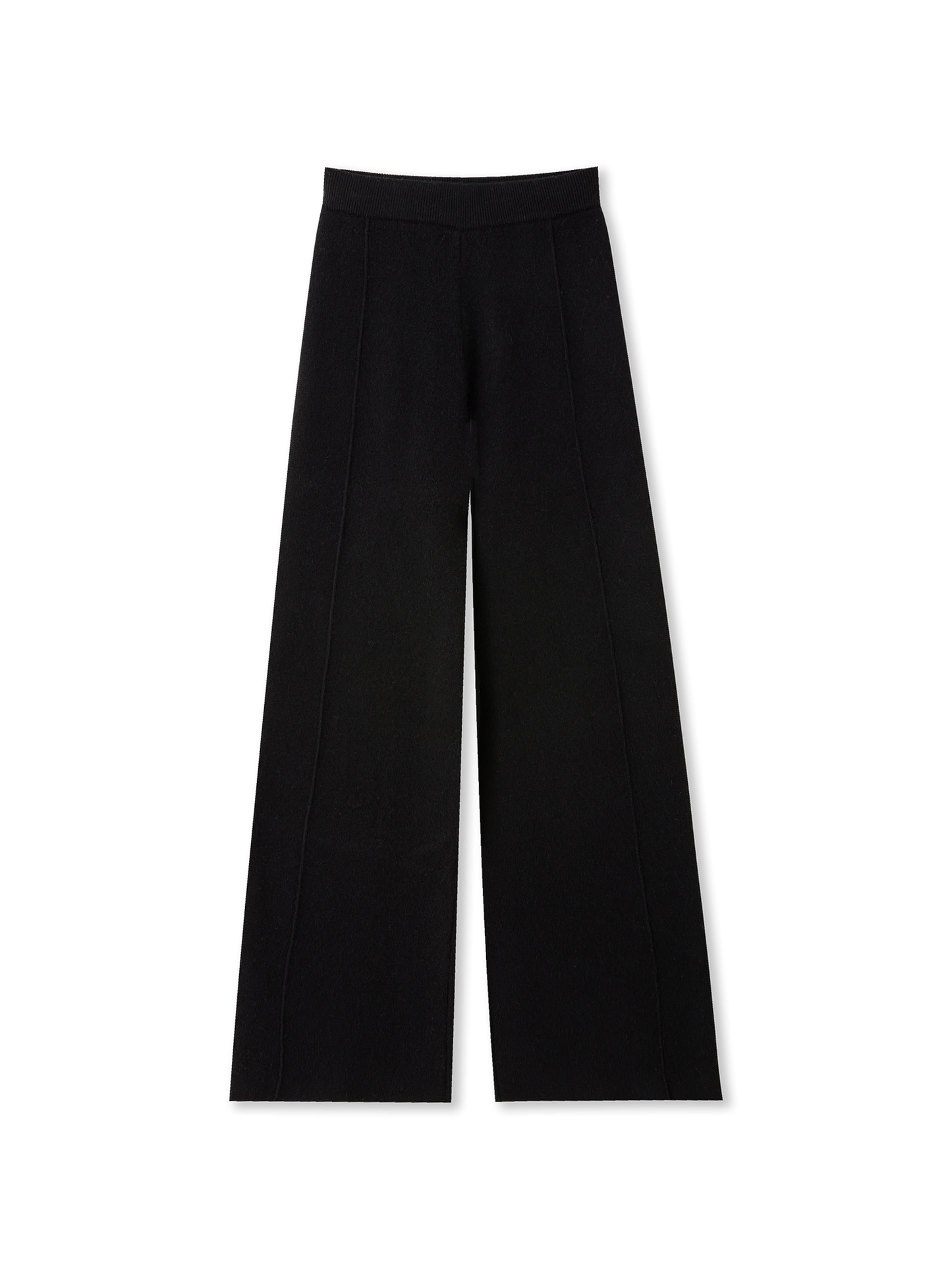 Knitted Pants | black