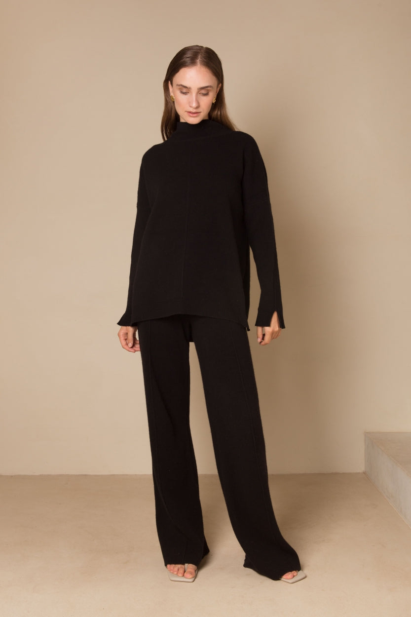 Knitted Pants Wool Cashmere blend Resort Finest